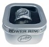 Ligaturka do saksofonu barytonowego JodyJazz Power Ring silver plated